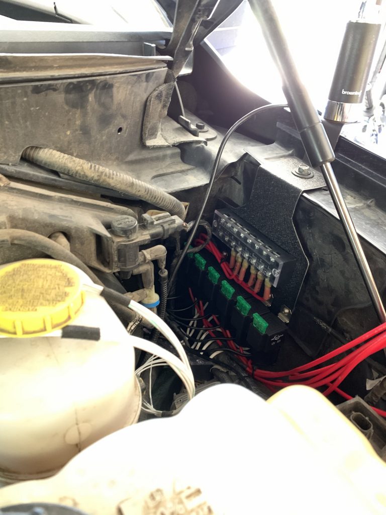 2014 F150 diy auxiliary relay panel under good