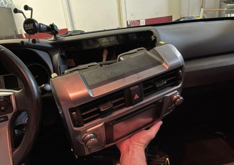 5th Gen 4Runner Apple CarPlay Radio Upgrade A Family Adventure Blog